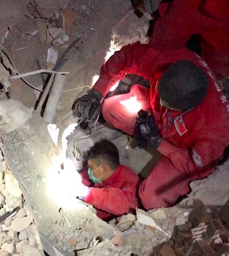 台灣國際搜救總隊土耳其搜救任務